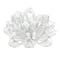 12 Pack: 6" Clear & Silver Trim Gift Bow by Celebrate It™
